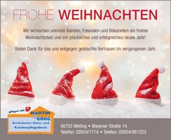 Weihnachtsgruß 2025