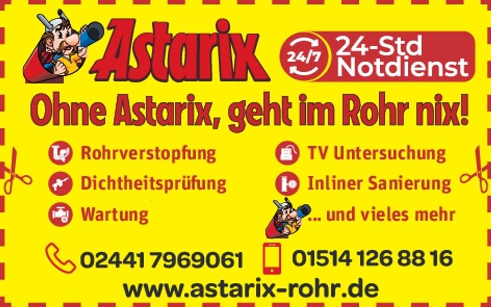 Astarix Rohrreinigung