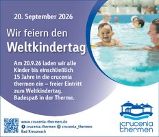 Weltkinder Tag Crucenia Thermen