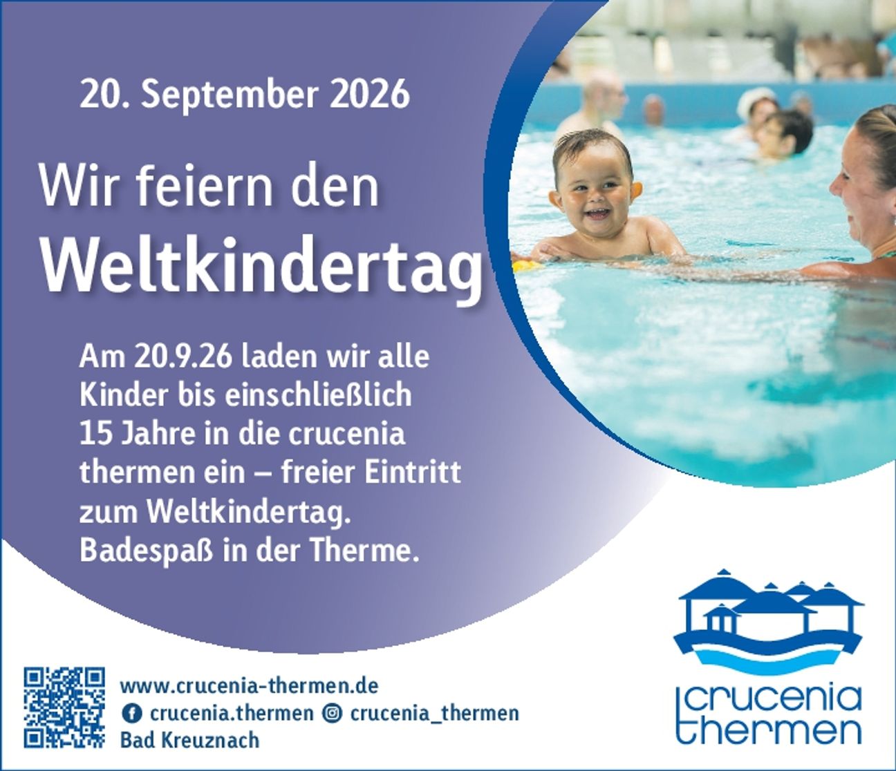 Weltkinder Tag Crucenia Thermen