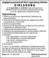 Genossenschaftsversammlung