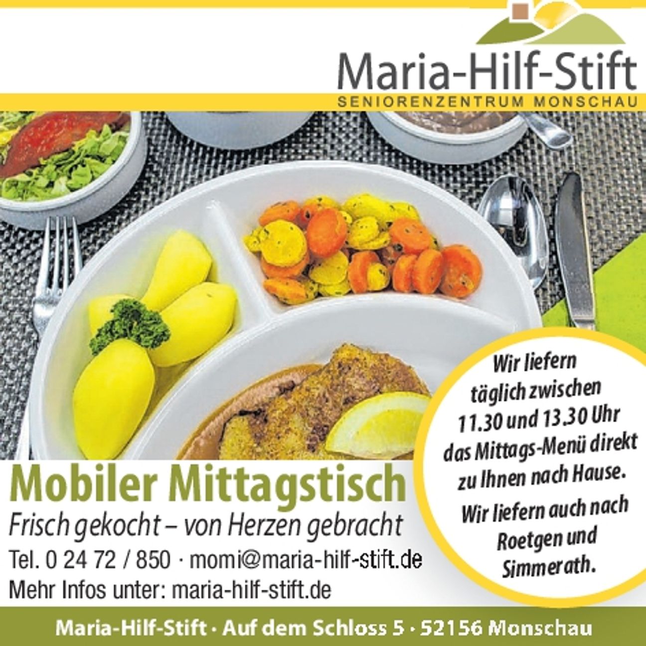Mobiler Mittagstisch