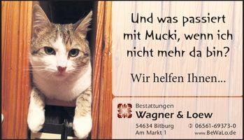 Und was passiert mit Mucki 