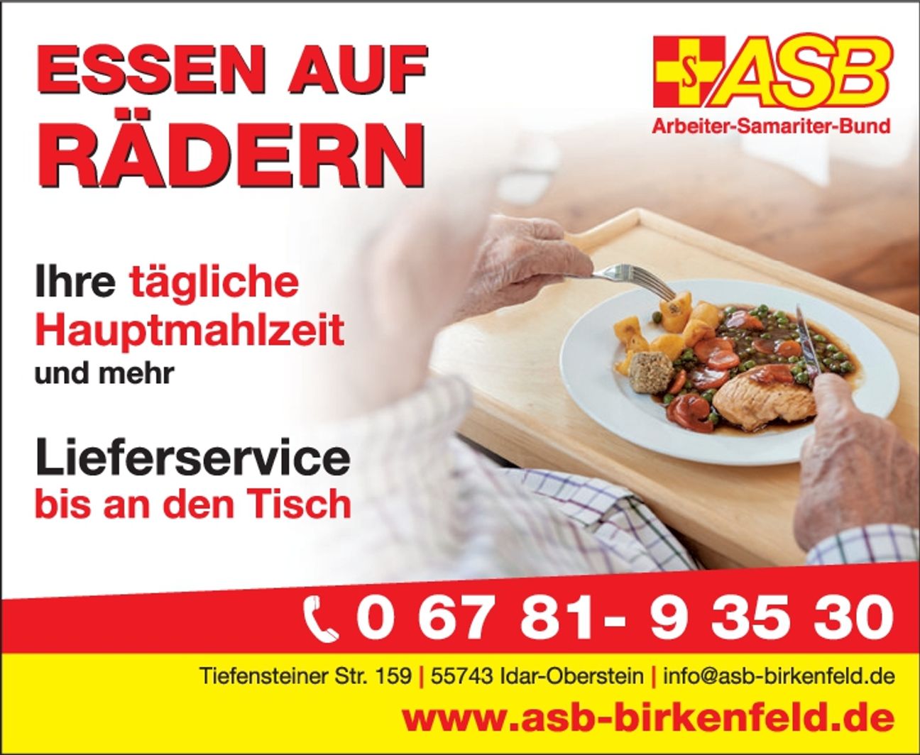 Tag der Senioren - Essen auf Rädern