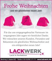 Frohe Weihnachten