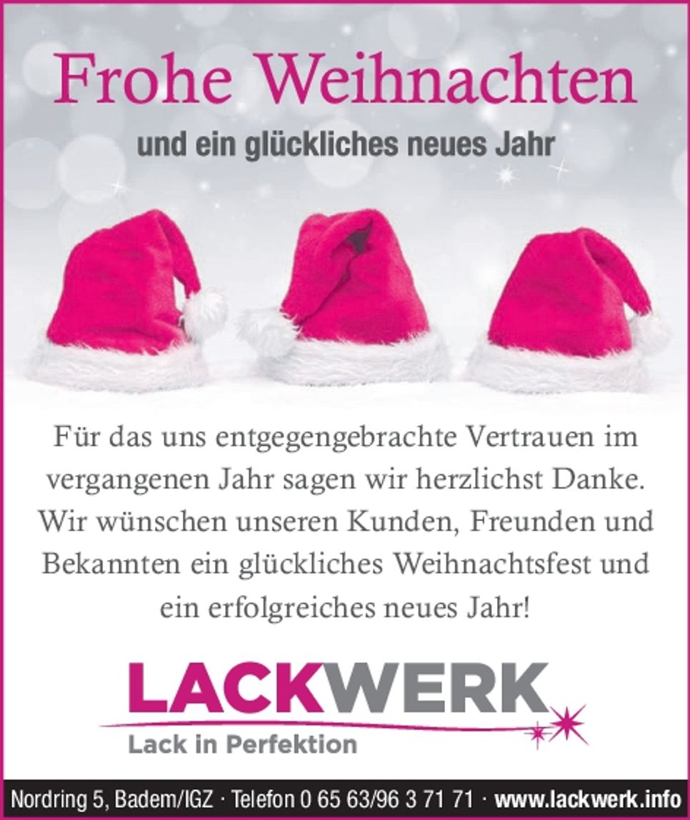 Frohe Weihnachten