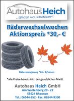 Räderwechselwochen