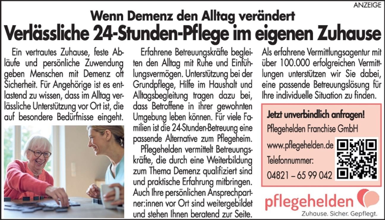 Verlässliche 24-h.Pflege