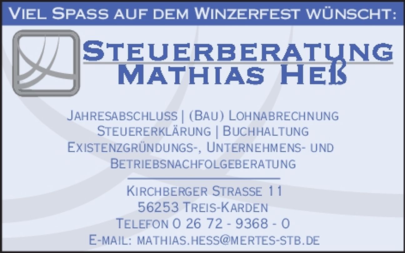 Winzerfest Bruttig