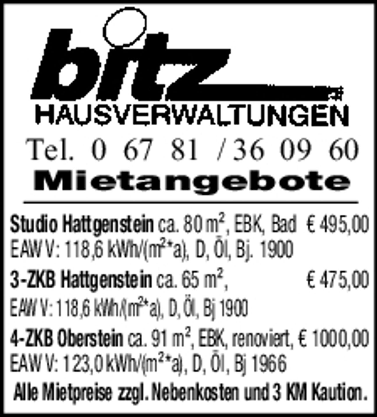 Bitz-Hausverwaltungen