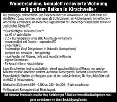 Kirschweiler Wohnung