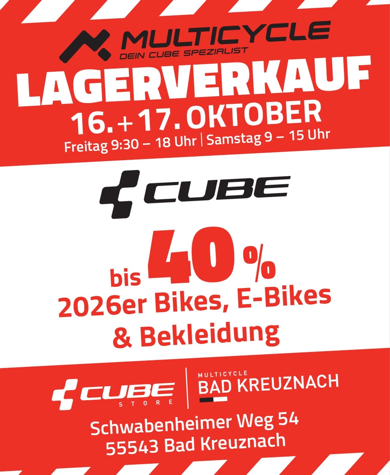 Lagerabverkauf 