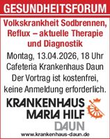Titelanzeige Gesundheitsforum