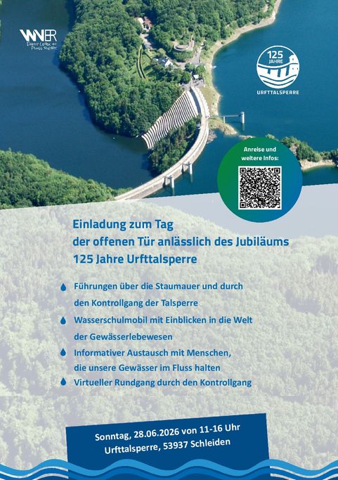 Tag d.offenen Tür, 125 Jahre Urfttalsper