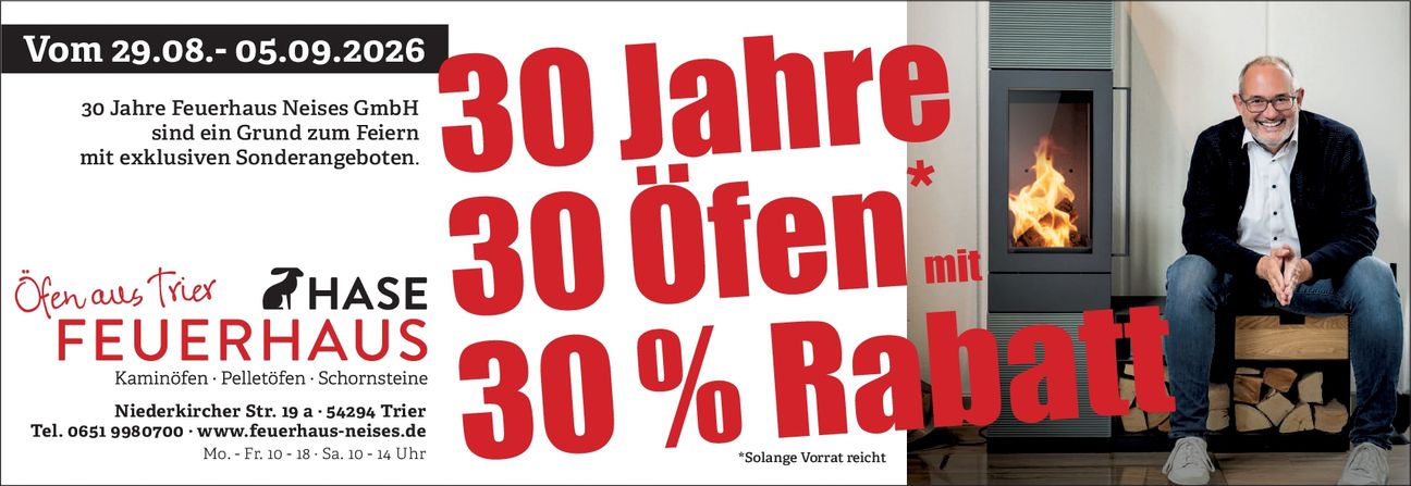 30 Jahre Thomas Neises