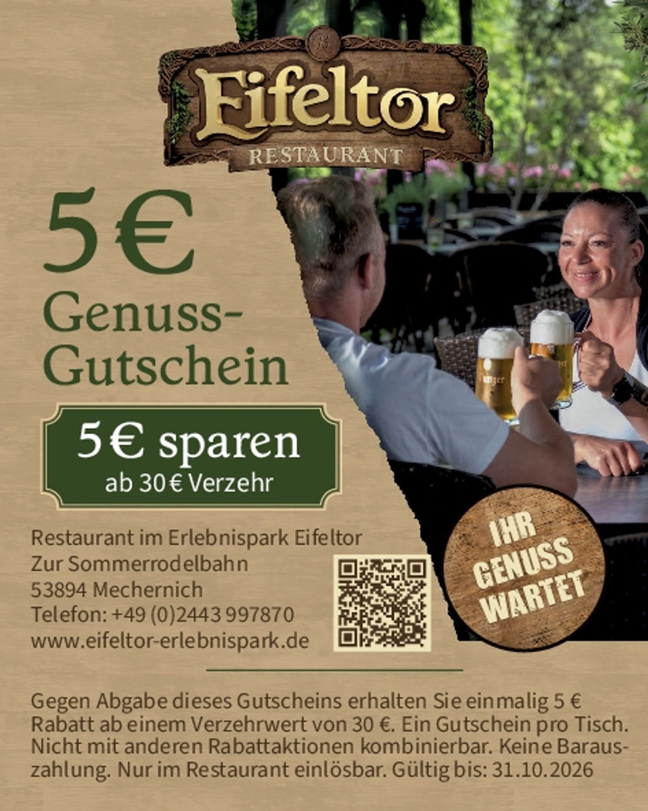 Titelanzeige Eifeltor