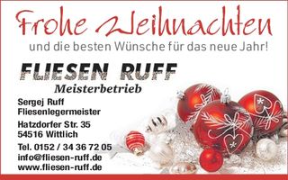 HK Weihnachtsgrüße Wittlich