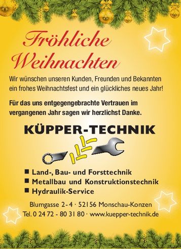 Küpper Agrar Weihnachtsanz.