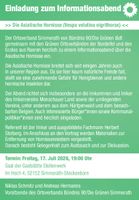 Einladung zum Informationsabend 