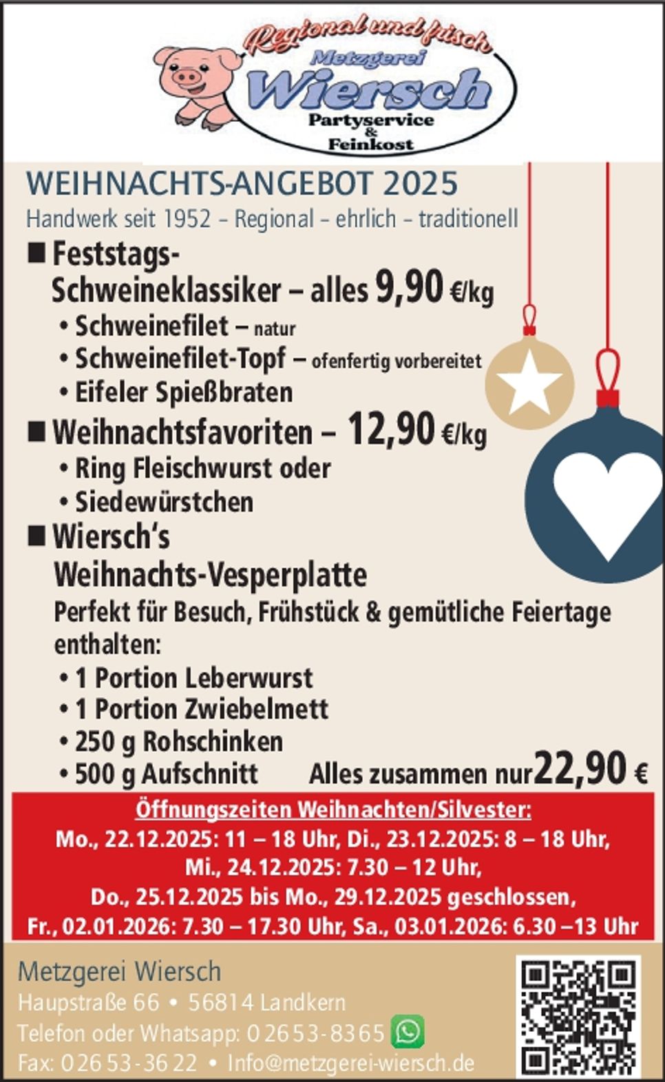 Weihnachtsangebote