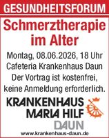 Titelanzeige Gesundheitsforum