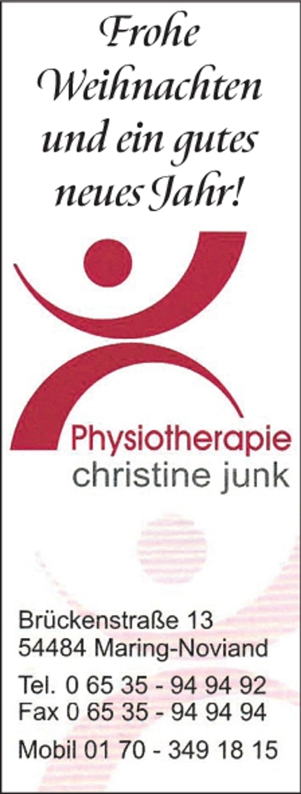 MU Weihnachtsgrüße Maring-Noviand