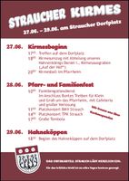 Programm Straucher Kirmes