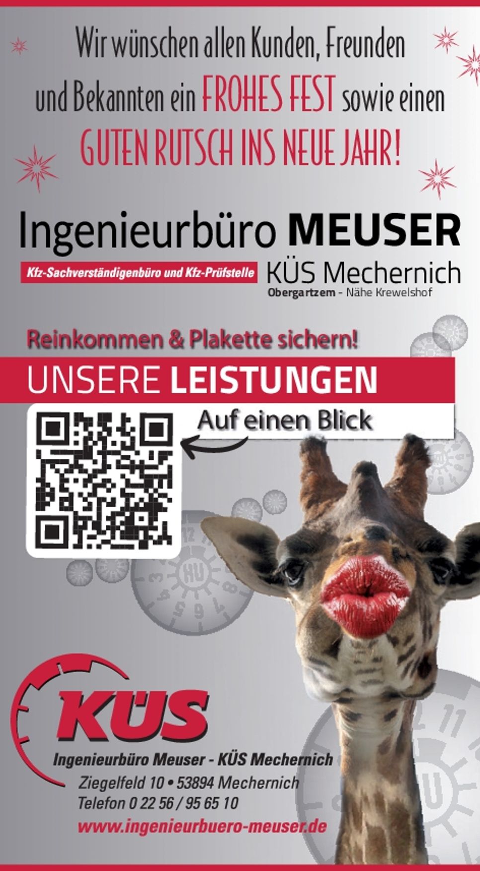 Weihnachtsgruß Mechernich