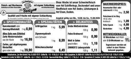 Angebot KW 33 /2026
