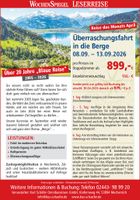 Überraschungsfahrt Berge