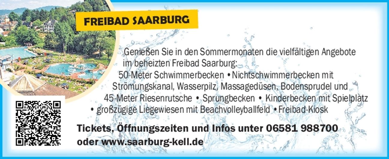 Freibäder - Saarburg