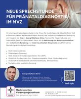 Pränataldiagnostik neue Sprechstunde