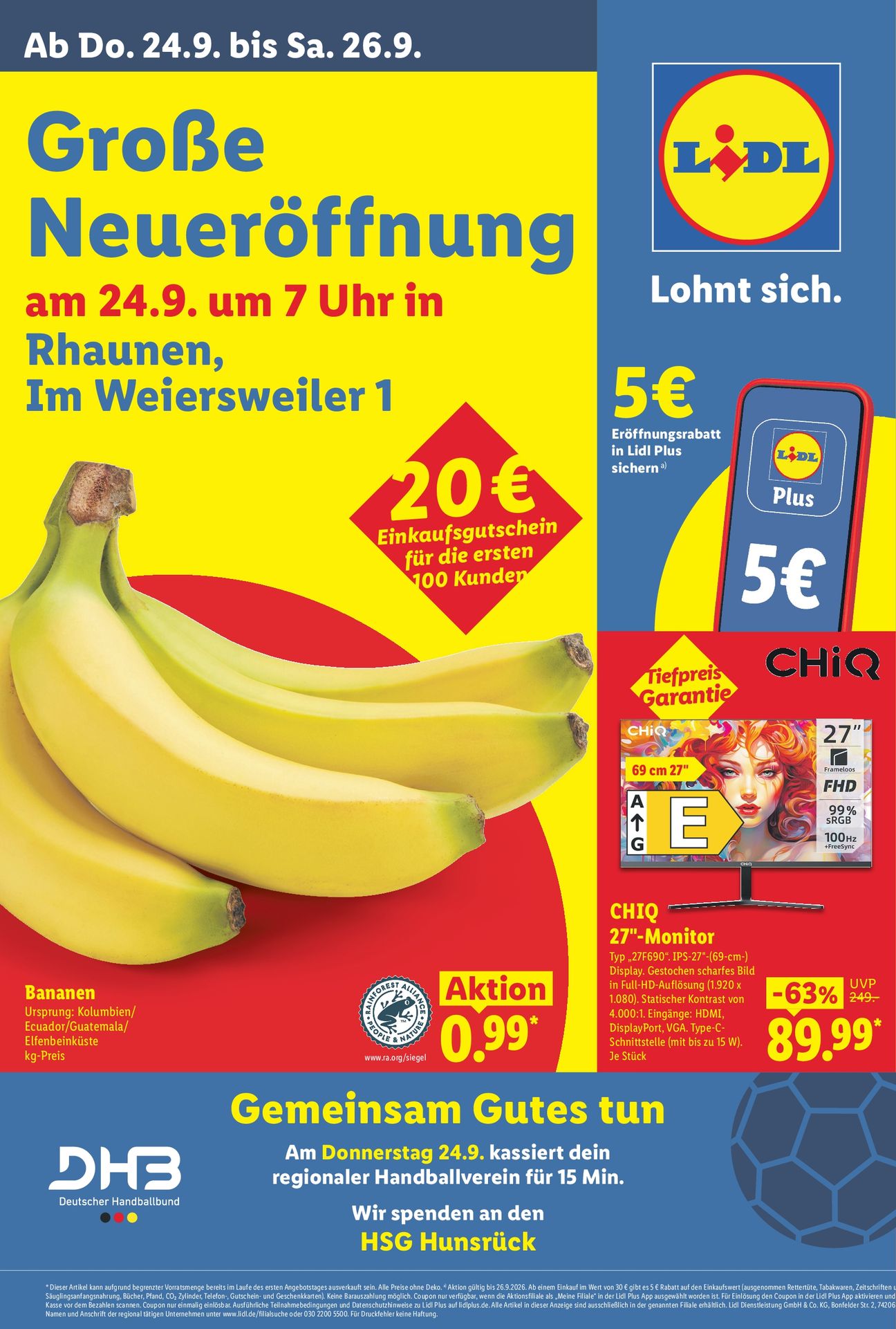 Lidl Eröffnung