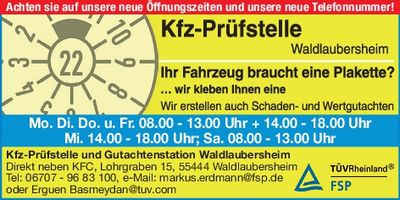 Neue Öffnungszeiten