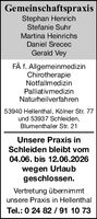 Praxisurlaub
