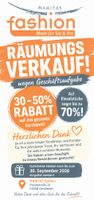 Räumungsverkauf