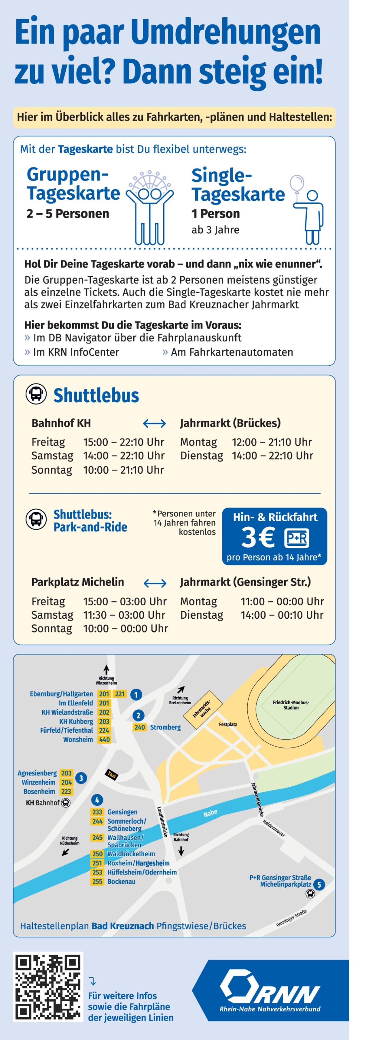 Fahrkarten, -pläne und Haltestellen