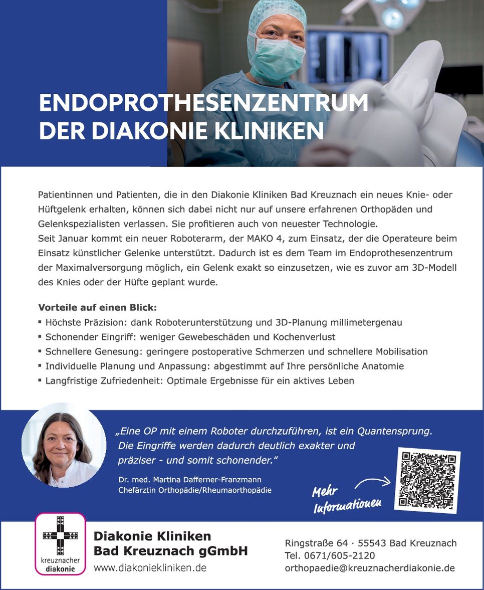 Diakonie Kliniken Orthopädie