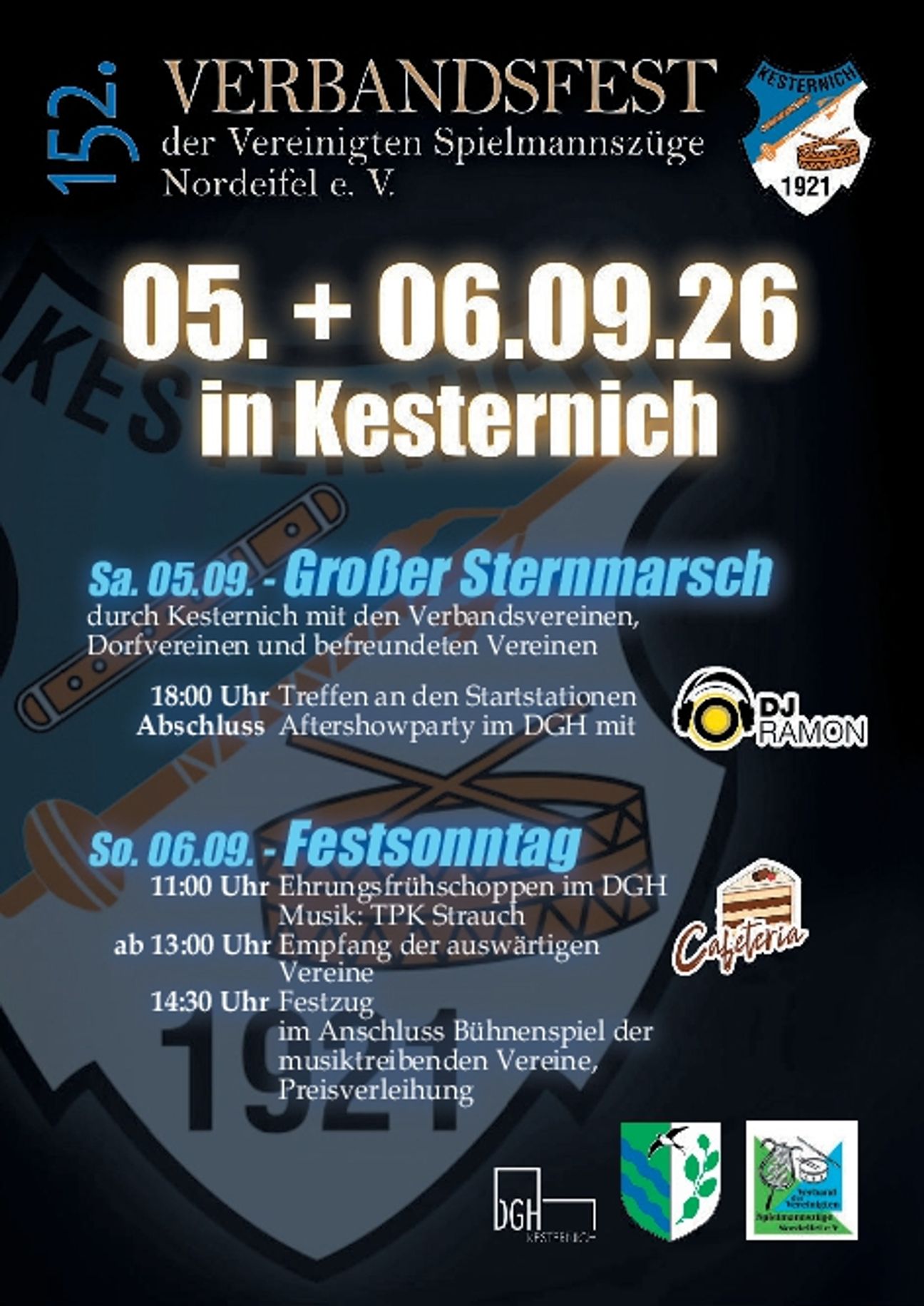 Verbandsfest 05. + 06.09.2026