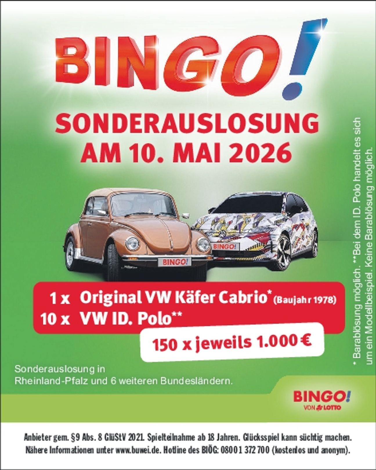 BINGO! SAL Muttertag