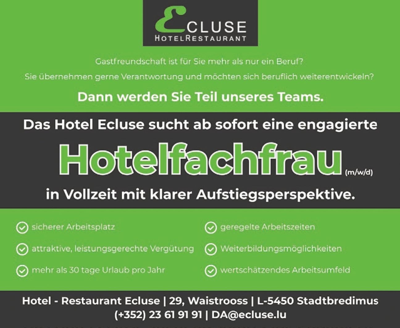 TR-HO: Berufe mit Zukunft