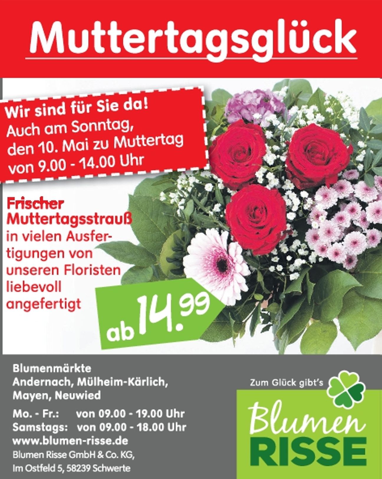 Filiale Mayen/Kärlich/Andernach/Neuwied 