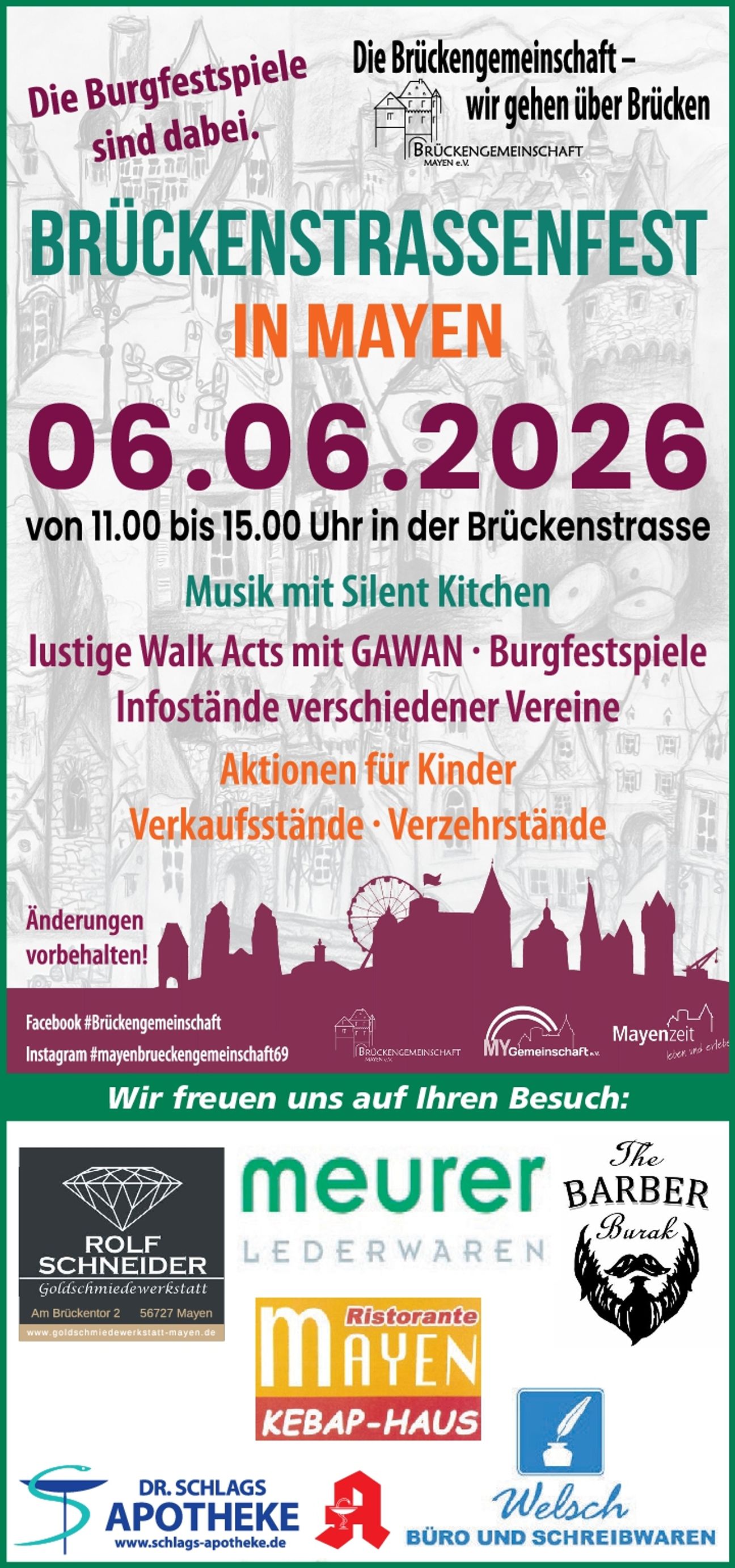 Brückenstraßenfest 2026