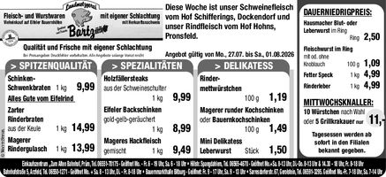 Angebot KW 31 /2026