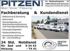 Pitzen Bad - Solar - Heizung