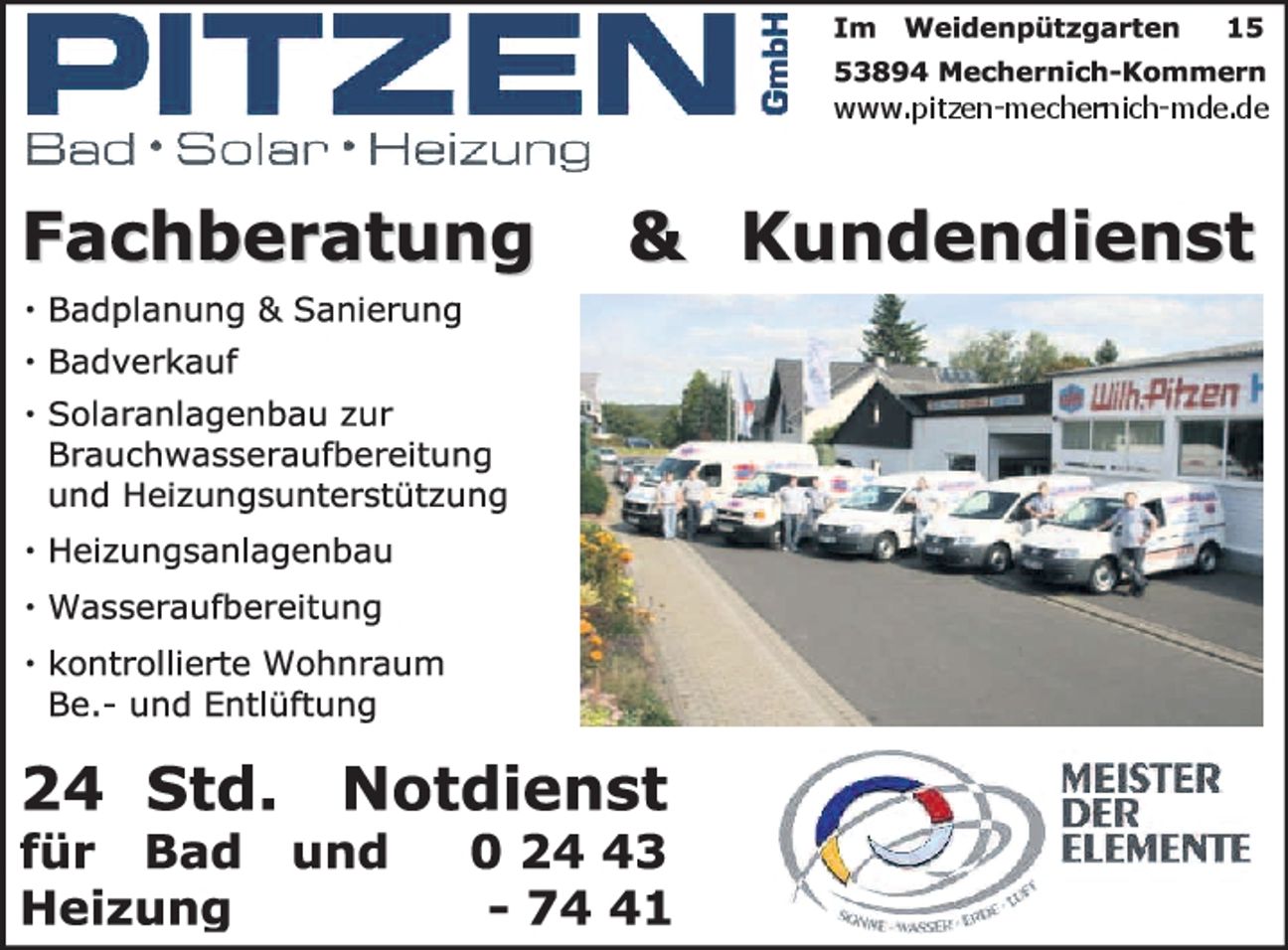 Pitzen Bad - Solar - Heizung