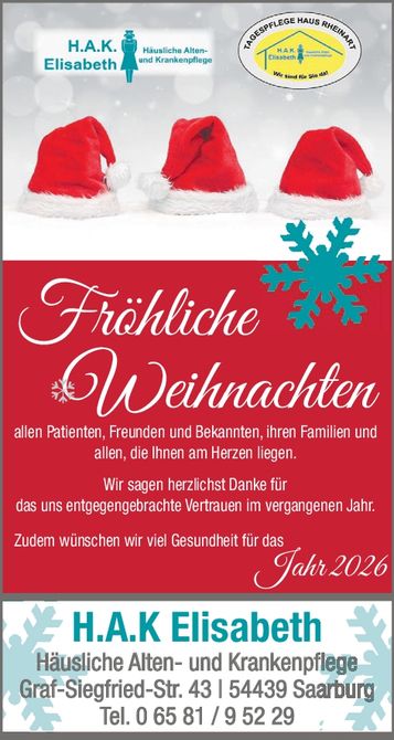 NH Weihnachtsgrüße