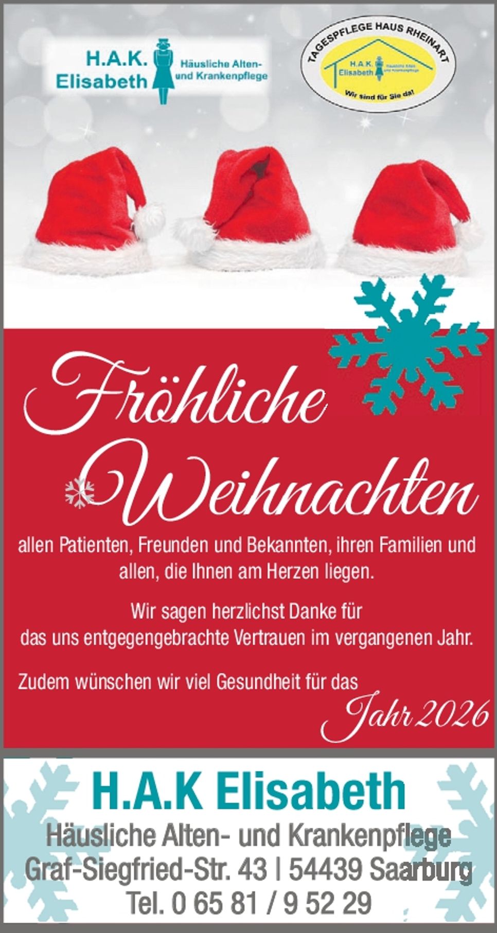 NH Weihnachtsgrüße