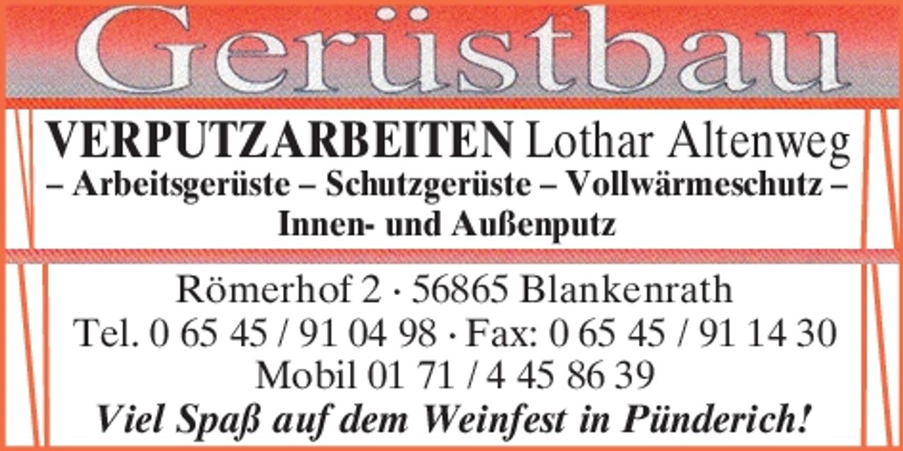 Weinfest Pünderich