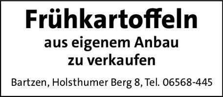 Frühkartoffeln